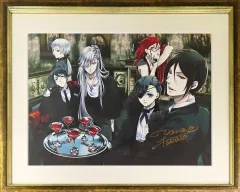 中古】原画イラストボード 黒執事展 Rich Black 枢やな直筆サイン入り