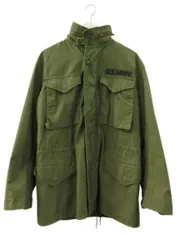 ヴィンテージ VINTAGE U.S.ARMY 70s M-65 フィールドジャケット 3rd ブラスジッパー ミリタリージャケット オリーブ S-Rのサムネイル