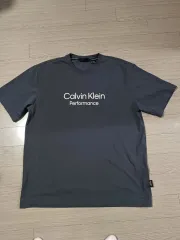 カルバン・クライン パフォーマンス 半袖 Tシャツ グレー 105