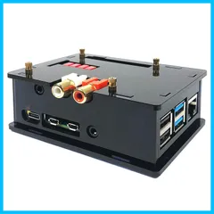 InnoMaker DAC Hat HiFiオーディオモジュール用アクリルケース。Raspberry Pi 4 3B+ 3B 3に対応。のサムネイル