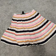 MARC BY MARC JACOBS マークバイマークジェイコブス  【サイズ】  S　スカート　ミニスカ　マルチカラー　ボーダー柄　レディース　中古　古着のサムネイル