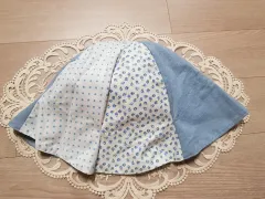 リバーシブル コットン バケットハット