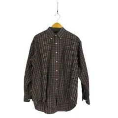ポロジーンズカンパニーラルフローレン POLO JEANS COMPANY RALPH LAUREN 90-00S チェック柄 L/S ボタンダウンシャツ メンズ import：L 