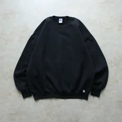 90s Russell Athletic  ラッセル スウェット USA製 ブラック XXL