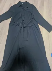 ロング シャツ アシンメトリー ONE PIECE ウエスト紐 スタイル