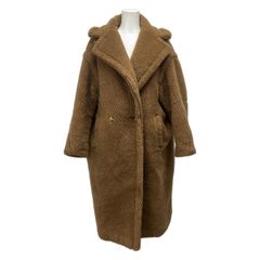 お値下げしました。美品☆MAXMARAテディベアコートSサイズキャメル 