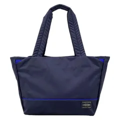 PORTER GIRL(ポーターガール) トートバッグ美品  ムース ネイビー×ブルー