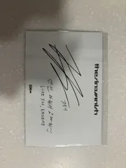 ENHYPEN(エンハイプン・エナプ) ジェイ(JAY・ジョンソン) サイン入りはがき the sin vanish 新韓 ポップアップ