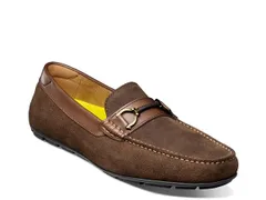 フローシャイム メンズ シューズ スリッポン・ローファー Florsheim Motor Bit Driving Loafer Cognac