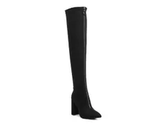ロンドンラグ レディース シューズ ブーツ・レインブーツ London Rag Ronettes OvertheKnee Boot Black ブラック
