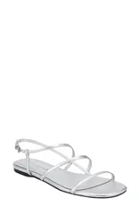 マーク・フィッシャー レディース シューズ サンダル Marc Fisher LTD Elysha Slingback Sandal Silver シルバー