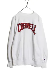 90s USA製 チャンピオン リバースウィーブ カレッジ 刺繍 スウェット メンズ XL オールド トレーナー 裏起毛 ヘビーウェイト 大きいサイズ