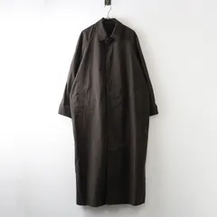 定価4.8万 2025AW Plage プラージュ/25020922101010/Balmacaan コート 38 ブラウン┃バルマカーンコート【2400014920024】のサムネイル