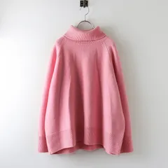 美品 定価9.7万 ロンハーマン Ron Herman別注 エブール ebure カシミヤ100% タートルネック ニット トップス 38 ピンク┃【2400014930290】のサムネイル