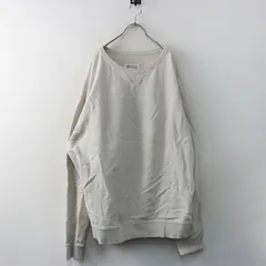 美品 2024SS メゾンマルジェラ Maison Margiela バックプリントオーバーサイズスウェット S＼ライトベージュ メンズ【2400014917598】のサムネイル