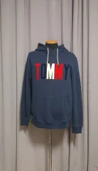 Tommy Hilfiger トミーヒルフィガー デニム ウィメンズ 起毛 フーデッド スウェット Lサイズ 状態良好