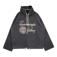 BOWWOW GALAXY SYRUP HOODIE SWEAT SHIRT プルオーバー 加工生地 パーカー ブラック メンズ バウワウ【中古】6-0408M∞のサムネイル