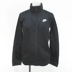 ナイキ NIKE スポーツウェア セットアップ ジャージ ジャケット パンツ L 黒系 ブラック ジップアップ ロゴ 文字 プリント 裏起毛