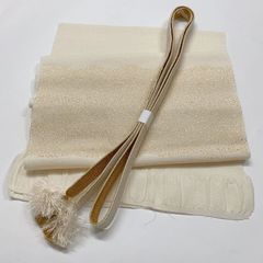 正絹 帯揚げ 帯締めセット 金彩 花ぼかし 7720］帯締め 帯揚げ セット 花丸文様 金彩 ぼかし 正絹 着物 帯絞め