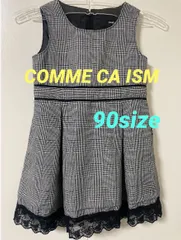COMME CA ISM ワンピース 90サイズ フォーマル 女の子 ブラック レース