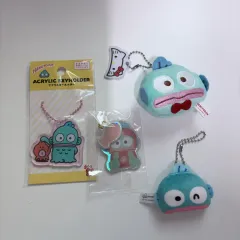 サンリオ ハンギョドン hello kitty 50周年 キーホルダー ガチャ キーホルダー 4個 まとめ