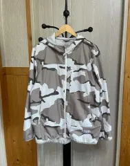 100 NEW ERA ニューエラ メンズ カモフラージュ ウィンドブレーカー アウター