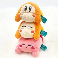 星のカービィ KPWW05 積むぬいぐるみ 3体セットB あきれかえるほど  カービィ play with ワドルディ 星のKIRBY Nintendo 126337