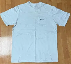 パタゴニア LINE ロゴ Tシャツ 出品