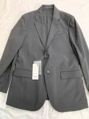 UNIQLO ユニクロ  感動ジャケット ウールライク （袖丈着丈短め） テーラードジャケット S