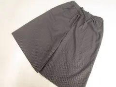 ユニクロ JWアンダーソン JWANDERSON UNIQLO 洗えるノータックハーフパンツ M ブルー グレー ブラック チェック柄のサムネイル
