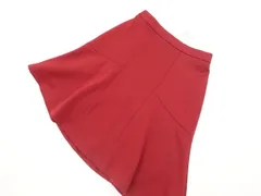 新品タグ付 プロポーションボディドレッシング PROPORTION BODY DRESSING ひざ丈 フレアスカート 1 バーガンディ