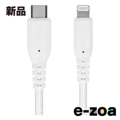 Owltech  オウルテック やわらか超タフで断線に強い PD60W充電 Type-C to Lightningケーブル 1m ホワイト OWL-CBA4LC10-WH (2620872)