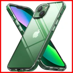 【人気商品】- (ストラップホールあり) アイフォン13 スマホカバー スマホケース 米軍MIL規格取得 Clear 耐衝撃 落下防止 耐黄変 黄ばみにくい TPU+PC FUSION ケース 13 iPhone