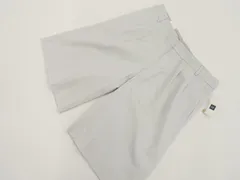 80%OFF 定価\6,800 メンズ 新品タグ付 ギャップ GAP ツータックハーフパンツ 4 ライトグレー