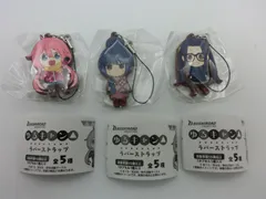 【TAKA94-33】◇未開封 BUSHIROAD ブシロード カプセルトイ 『ゆるキャン△ 』 ラバーストラップ 各務原なでしこ ＋ 志摩リン ＋ 大垣千明 ３個セットのサムネイル