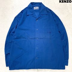 超希少◎】KENZO コーデュロイブルゾン 中綿 刺繍 オープンカラー 90s 