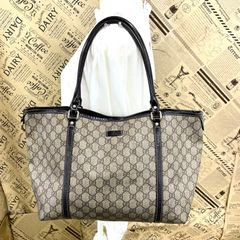 〇希少モデル〇Gucci アビー GGキャンバス トートバッグ チャーム付き 