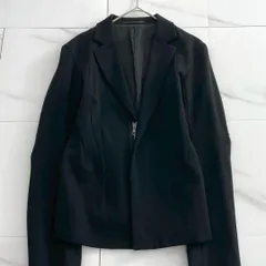 Y's Zip jacket wool Gabardine Black Lのサムネイル
