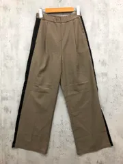 AIC. エーアイシー サイドラインスラックス パンツ sizeM/モカ ■■ レディース