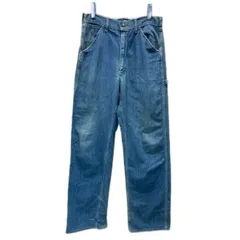 【中古】　Lee　デニムパンツ　80s vintage　80年代　Gパン　ジーンズ　ボトムス　無地　ジップフライ　TALON42　USA製　アメカジ　古着　/1018