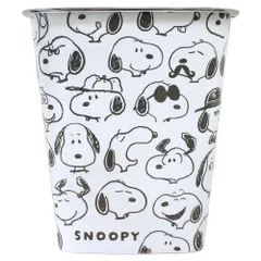 【在庫セール】スヌーピースクエアプラダストボックス ぎゅうぎゅうフェイス