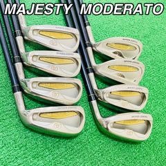 美品】マジェスティ ロイヤル VQ アイアン 8本 カーボン R ぶっ飛び