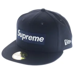 SUPREME (シュプリーム) 25AW ×NEW ERA MLB Teams Box Logo Cap ニューエラ MLBチームズ ボックスロゴ ベースボールキャップ 帽子 ネイビー