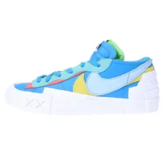 NIKE (ナイキ) ×KAWS ×SACAI BLAZER LOW NEPTUNE BLUE DM7901-400 カウズ サカイ ブレーザー ネプチューンブルー ローカットスニーカー マルチカラー US8.5/26.5cm