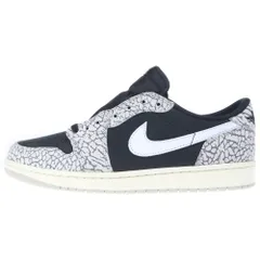 NIKE (ナイキ) AIR JORDAN 1 RETRO LOW OG BLACK CEMENT エアジョーダン レトロ ブラックセメント ローカットスニーカー グレー/ブラック US10/28cm CZ0790-001