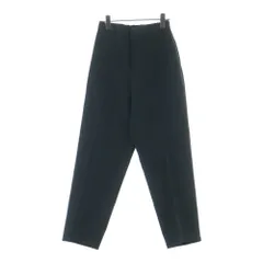 JIL SANDER (ジルサンダー) センタープレス ウール ジップアップ トラウザー ストレートパンツ グリーン JSMU310801MU20290021のサムネイル
