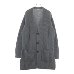 DRIES VAN NOTEN (ドリスヴァンノッテン) ウール混 アルパカニットカーディガン グレーのサムネイル