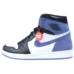 NIKE (ナイキ) AIR JORDAN 1 RETRO HIGH BLUE MOON エアジョーダン レトロ ブルームーン ハイカットスニーカー ブルー/ホワイト US10/28cm 555088-115