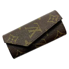 LOUIS VUITTON ルイヴィトン ミュルティクレ4(旧型) モノグラム キーケース 4Pフック ヴィンテージ ゴールド金具