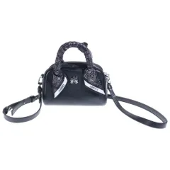 AMIRI (アミリ) Micro Ma Handbag マイクロMA ショルダーバッグ レザー ブラック